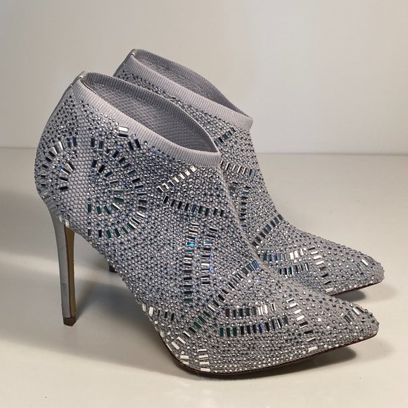 Lauren Lorraine Shoes - Lauren Lorraine Sarah Bling Booties Women 10